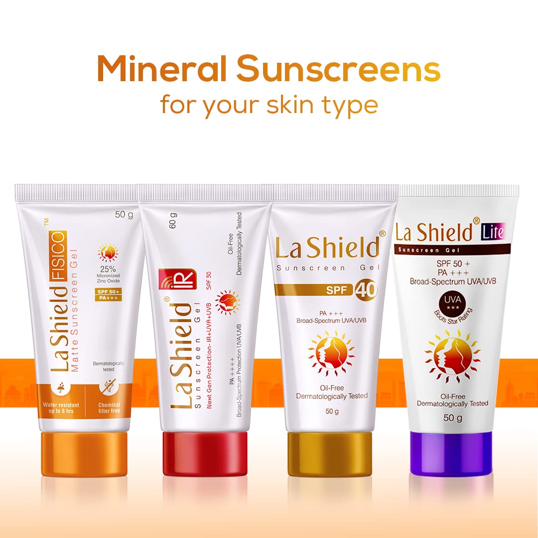 La shield sunscreen deals gel