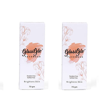 Glasiglo Facewash btightens skin (70 ml)(PACK OF 2)