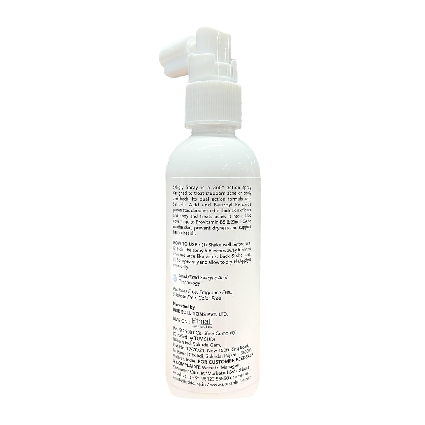 Saligly Acne Spray 60ml