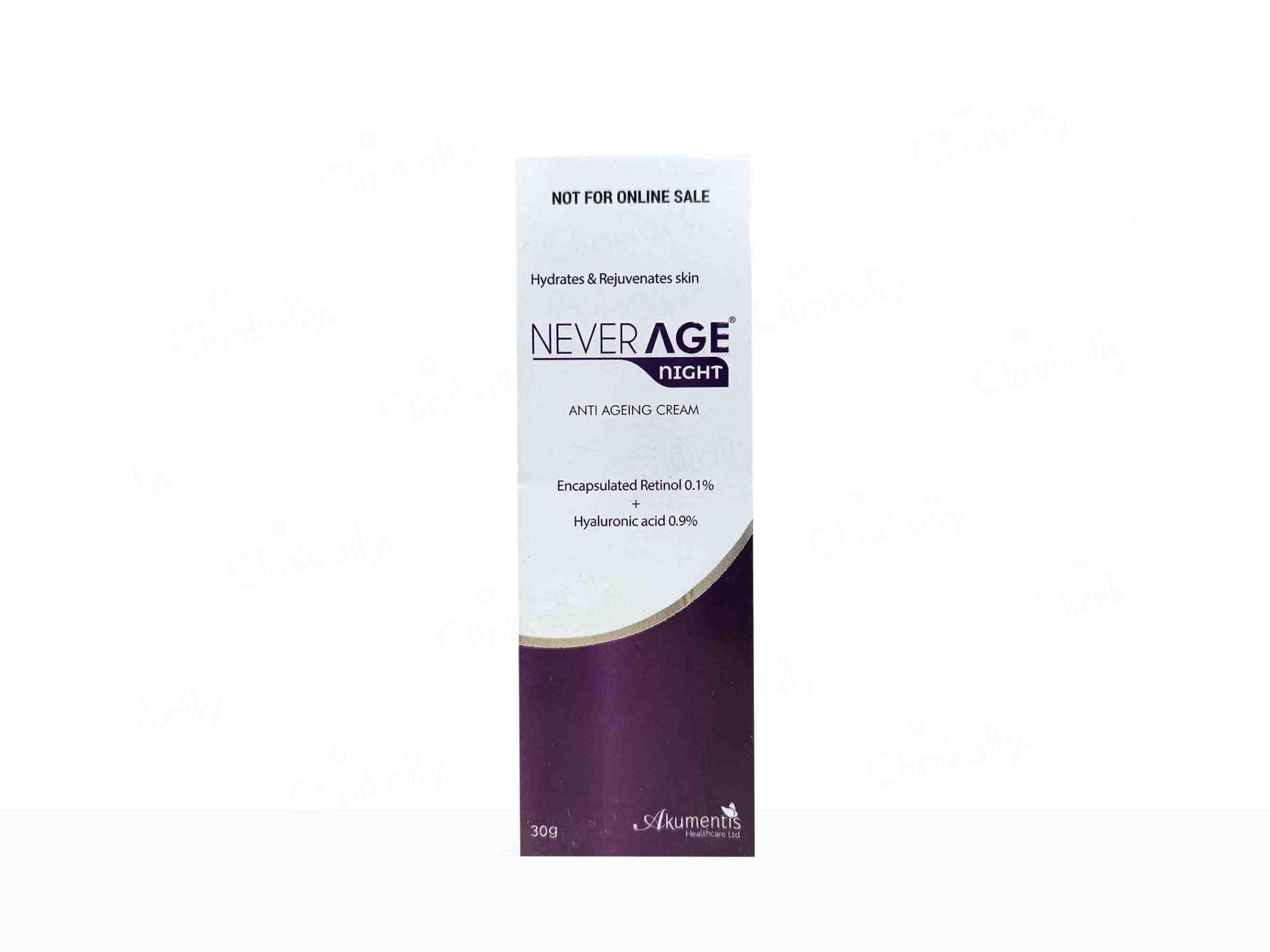 Never Age Night Anti Ageing Cream, 30g