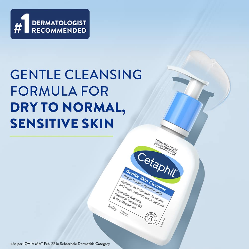 Cetaphil face wash Gentle Skin Cleanser - 250 ml