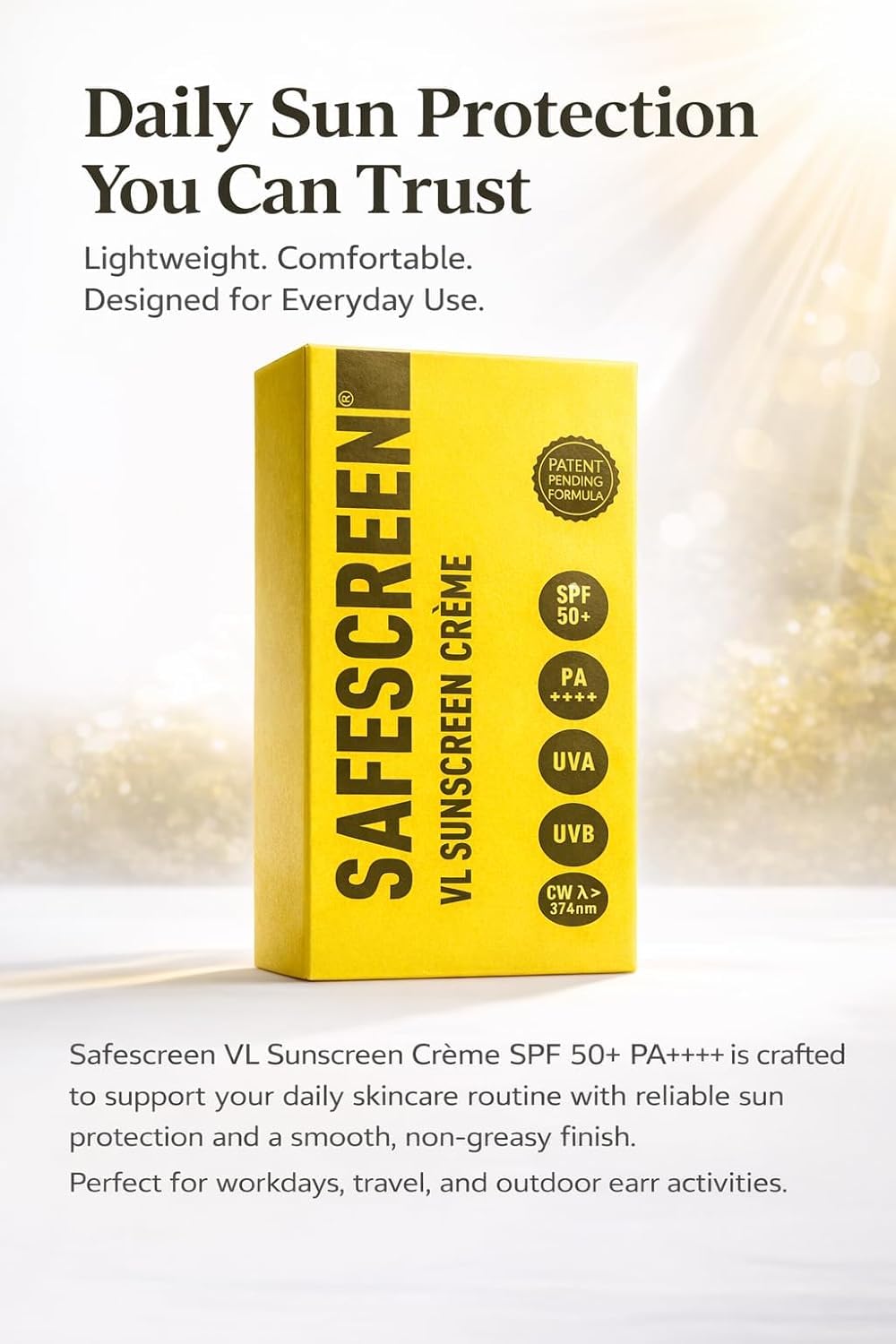 Safescreen Vl Sunscreen 40ml