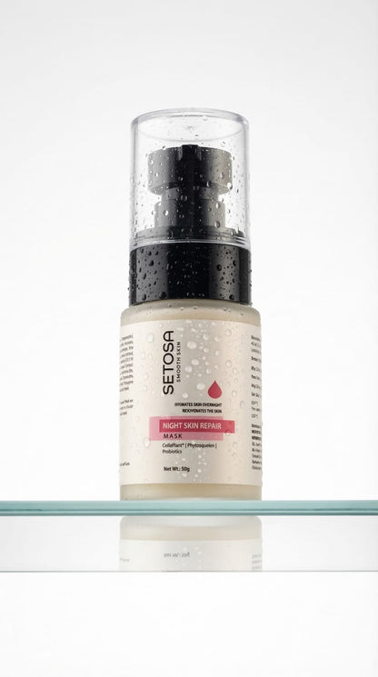 Setosa Smooth Skin Night Repair Mask 30gm