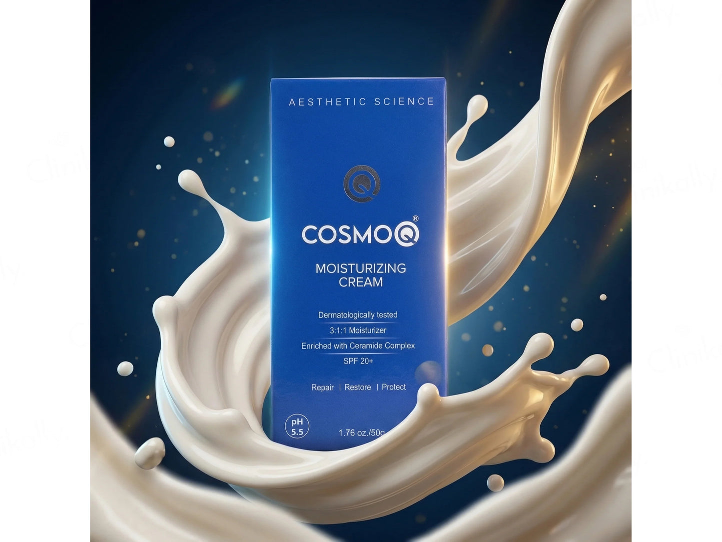 Cosmoq moisturizing cream, 50g