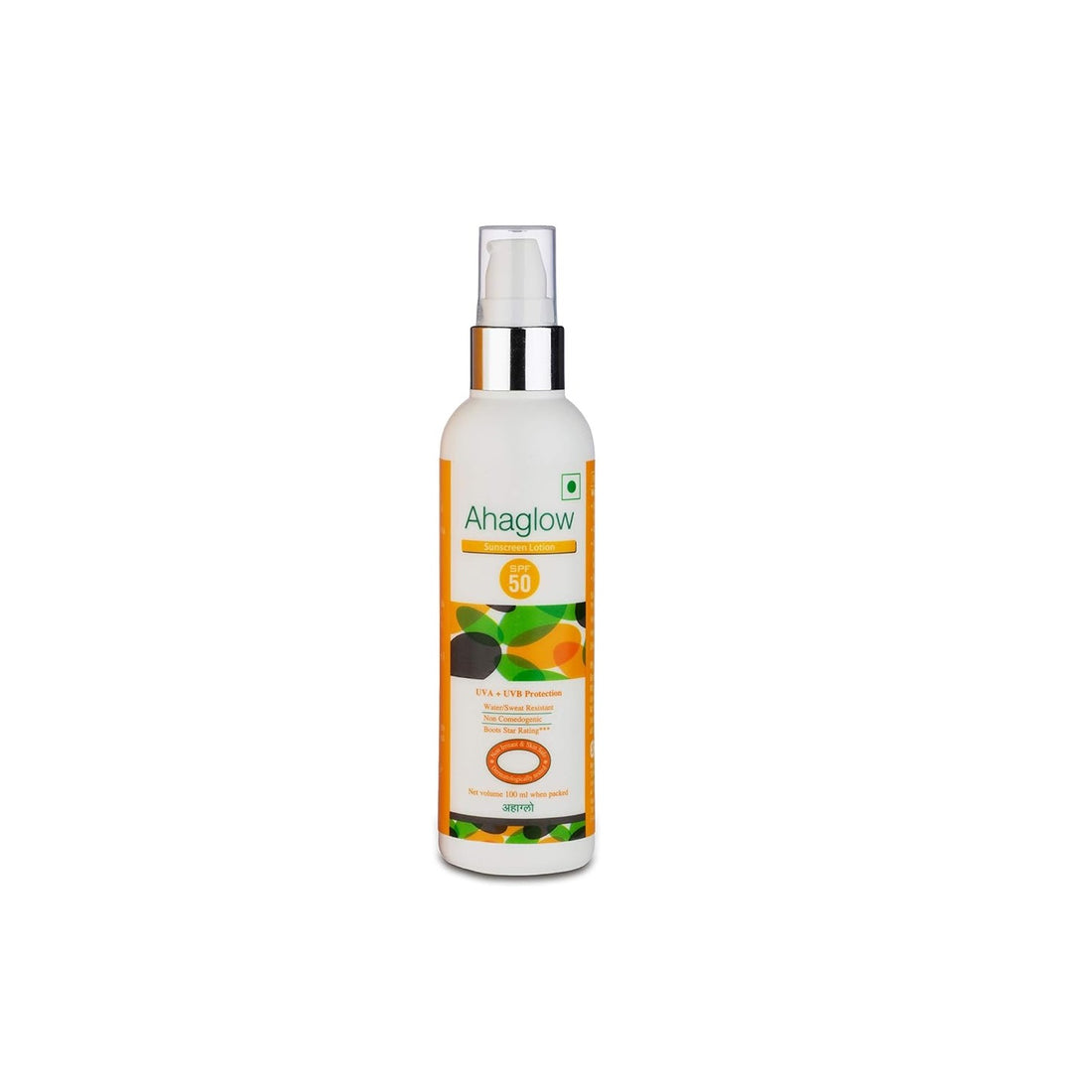 Ahaglow Sunscreen Lotion SPF 50 (100ML)