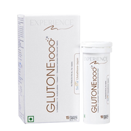 Glutone 1000 L-Glutathione Vitamin c 15 TAB