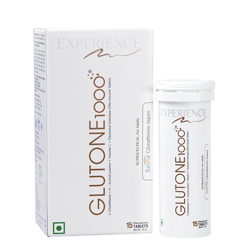Glutone 1000 L-Glutathione Vitamin c 1000, 15 TAB