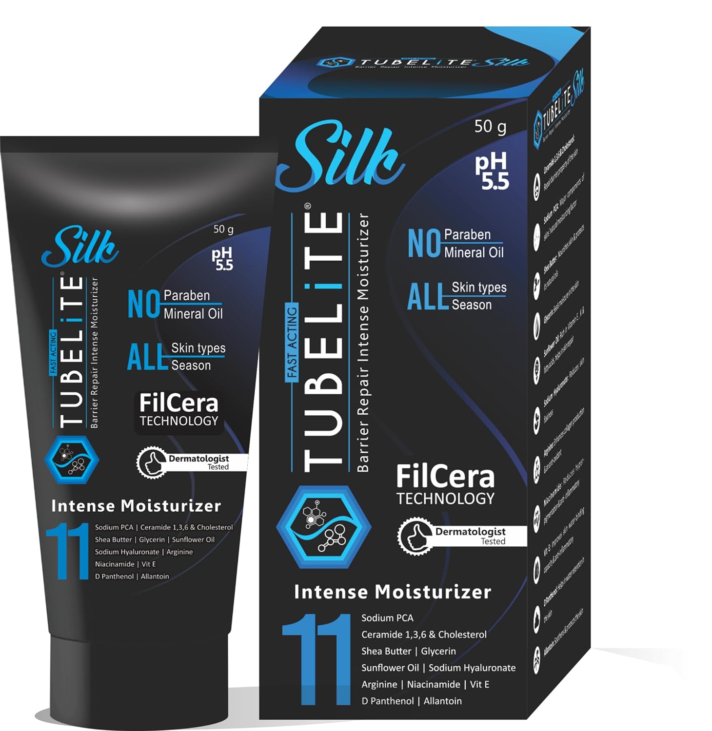 TUBELiTE Silk Barrier Repair Intense Moisturizer 50gm