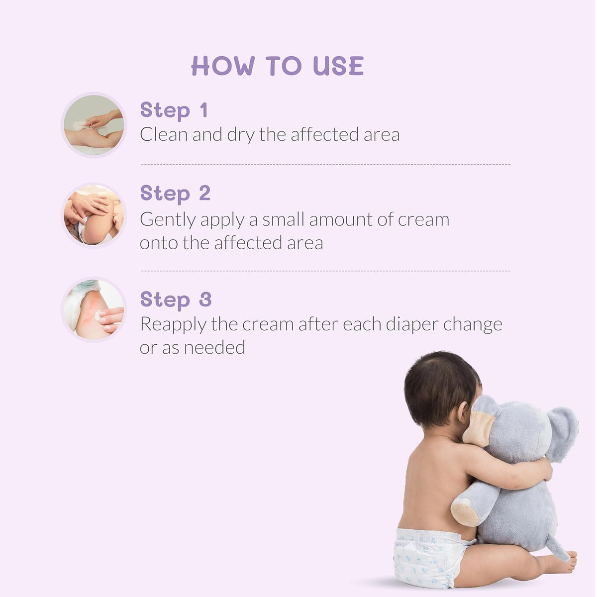 AreoVeda Diaper Rash Cream 50gm