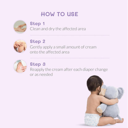 AreoVeda Diaper Rash Cream 50gm