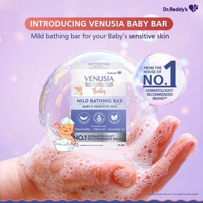 Venusia Baby Mild Bathing Bar,