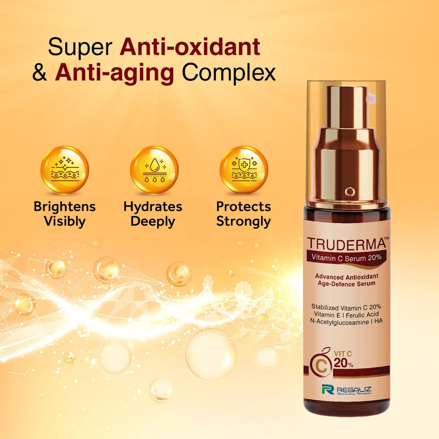 Truderma Stabilized Vitamin C Serum 20%, 20ml
