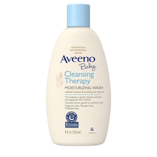 Aveeno Baby Cleansing Therapy Moisturizing Wash 236ml