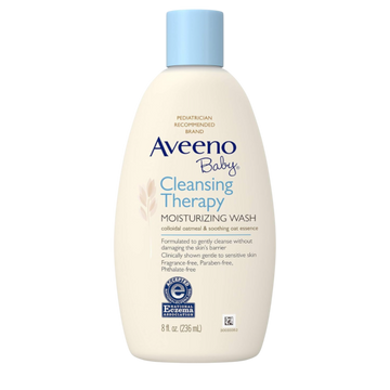 Aveeno Baby Cleansing Therapy Moisturizing Wash 236ml
