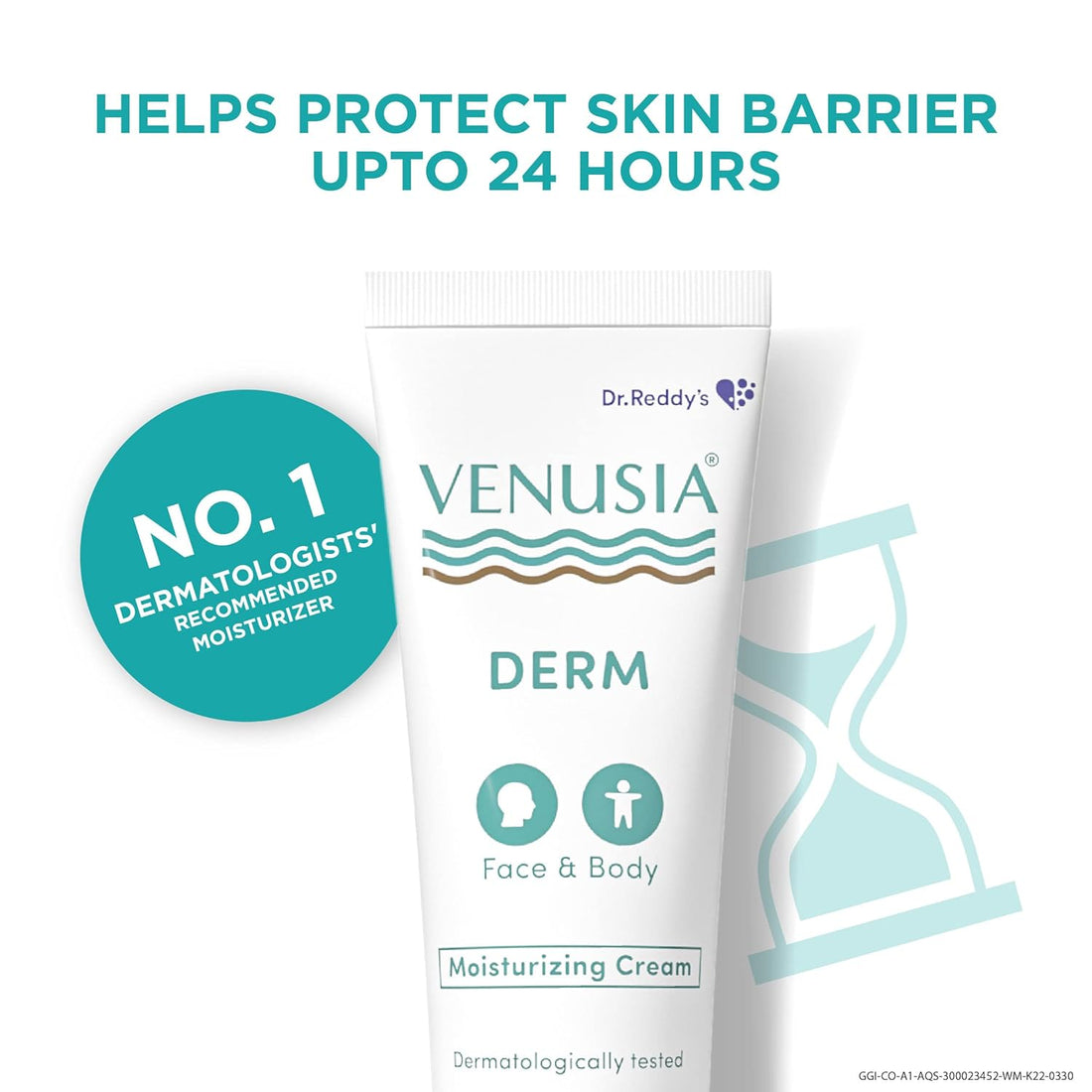 Venusia Derm Moisturizing Cream, 75GM