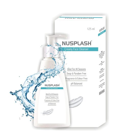 Nusplash Creamy Face Cleanser, 125ml