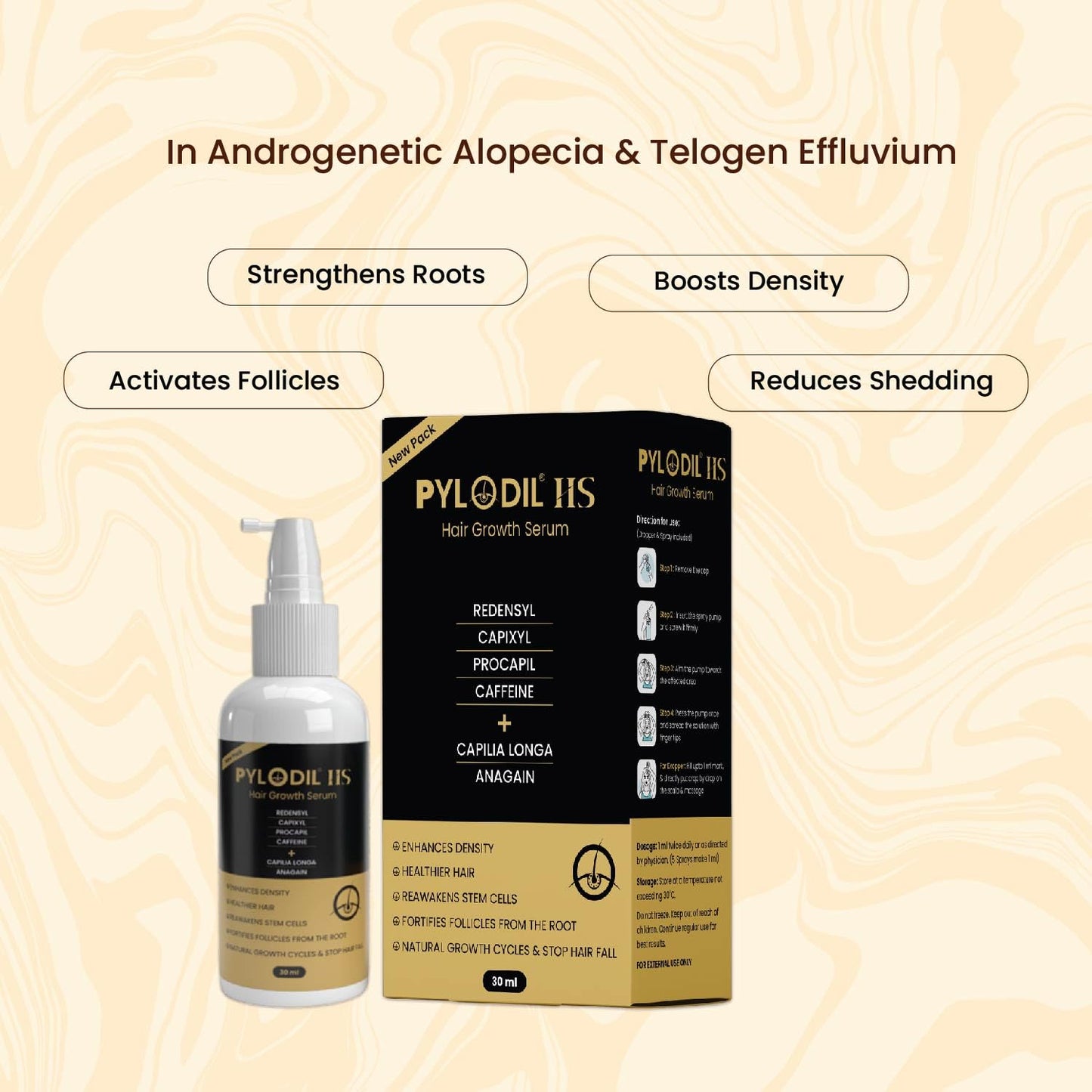Pylodil-HS Hair Growth Serum,