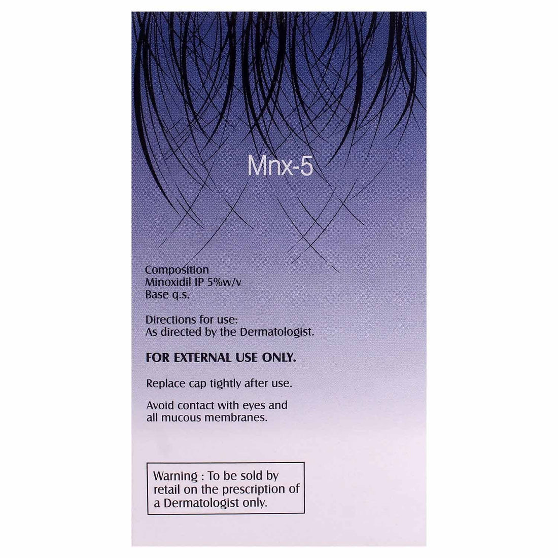 MnX-5 Topical Solution, 60ml