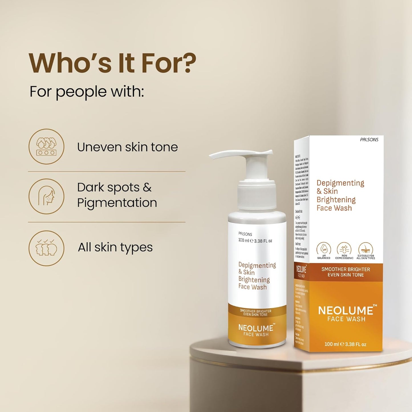 Neolume Brightening Face Wash 100ml