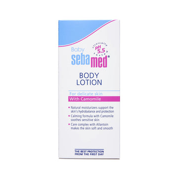 Sebamed Baby Lotion, 400ml & Baby Protective Facial Cream (50ml) Combo