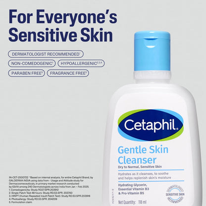 Cetaphil Gentle Skin Cleanser,