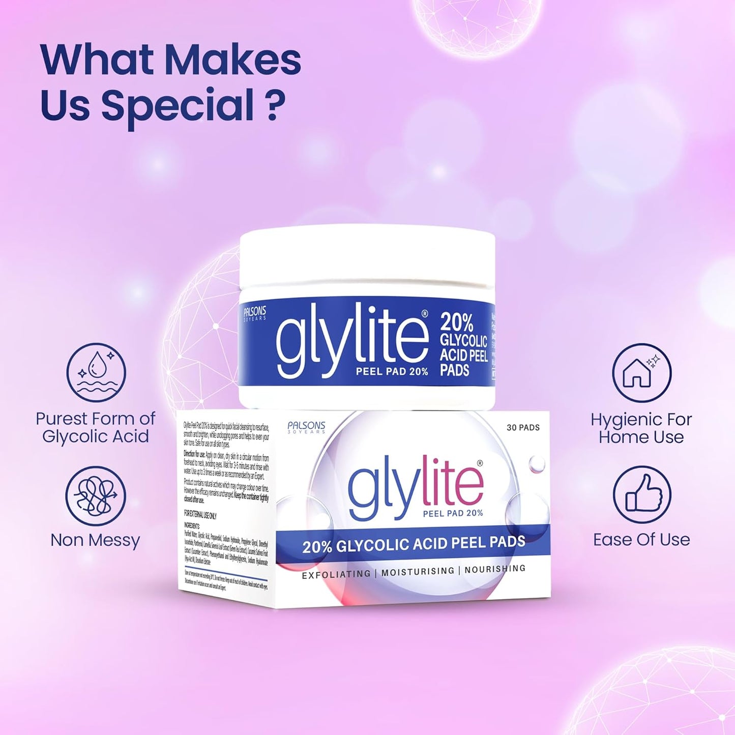 Glylite Peel Pad 20%,
