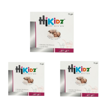 Hikidz Baby Bath Bar 75gm x 3