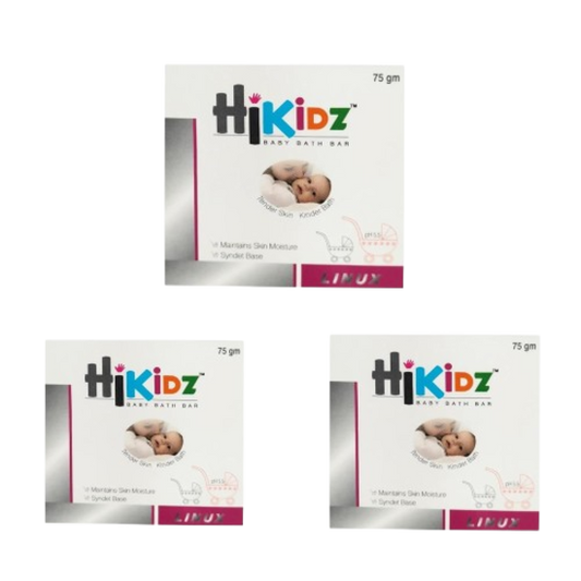 Hikidz Baby Bath Bar 75gm x 3