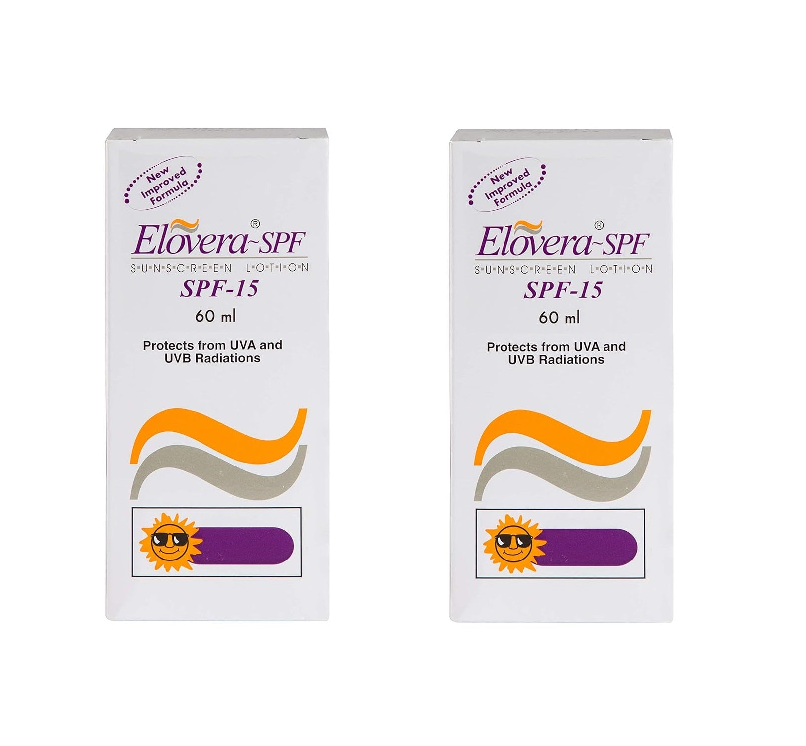 Elovera SPF 15 Sunscreen Lotion (60ML) (PACK OF 2)