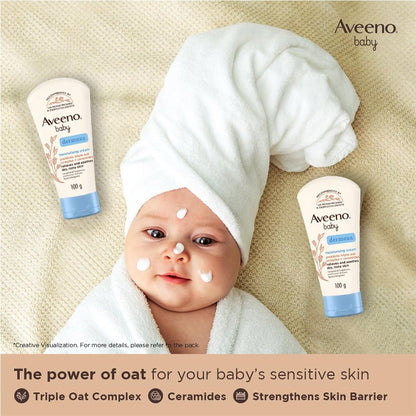 Aveeno Baby Daily Moisturizing Wash & Shampoo (354ml) + Daily Moisture Lotion (227g) + Soothing Relief Moisture Cream 100g
