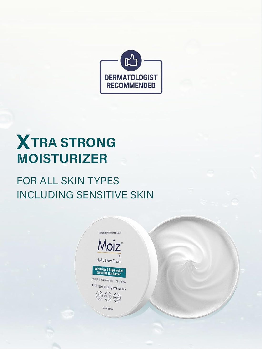 Moiz XL Hydro Boost Cream, 200gm