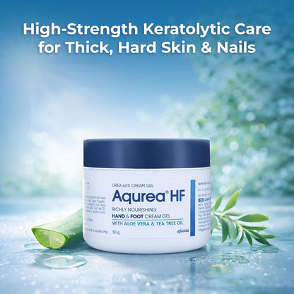 Aqurea HF Urea 40% Cream Gel, 50gm