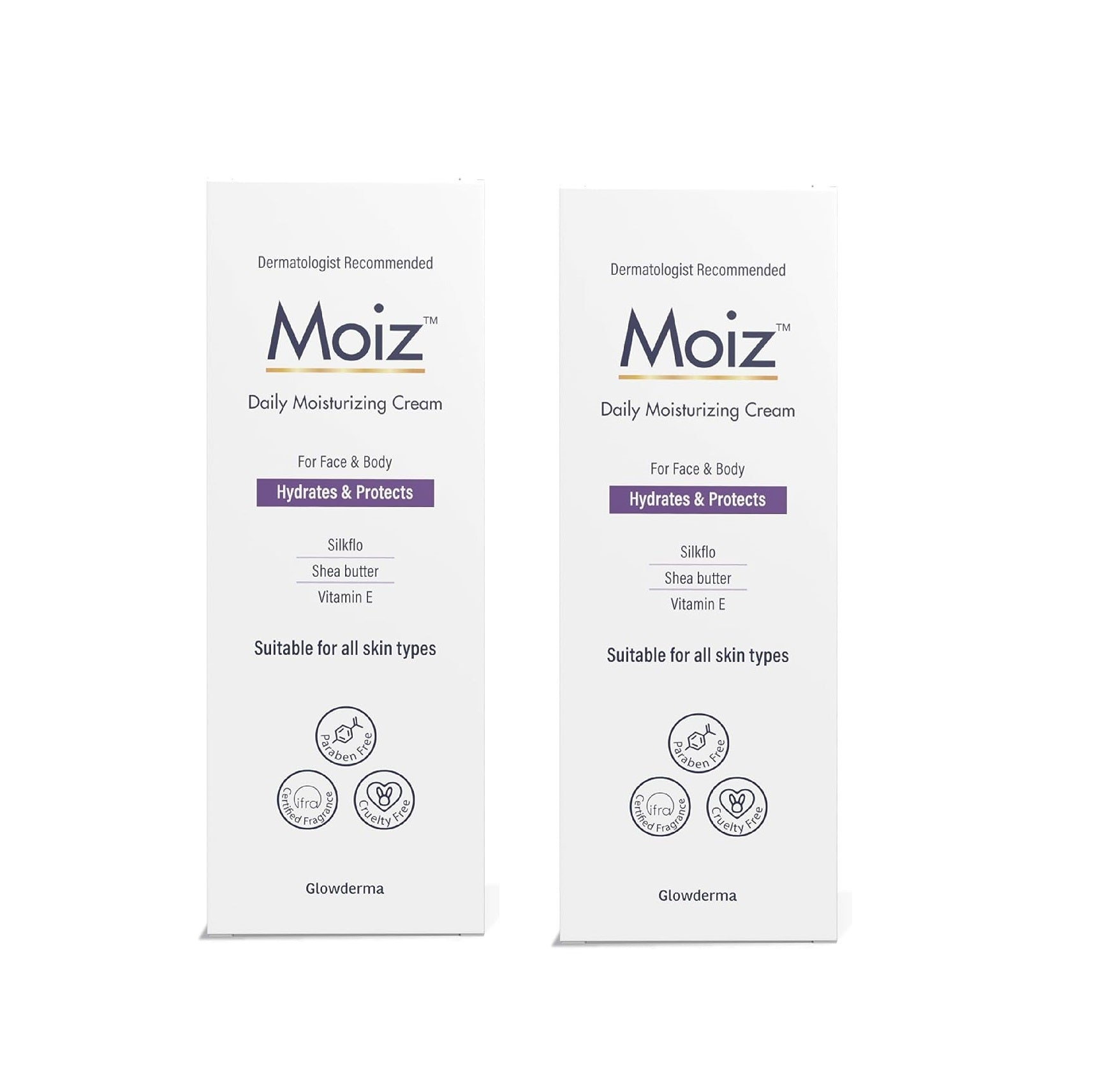 Moiz Daily Moisturizing Cream (50GM) (PACK OF 2)