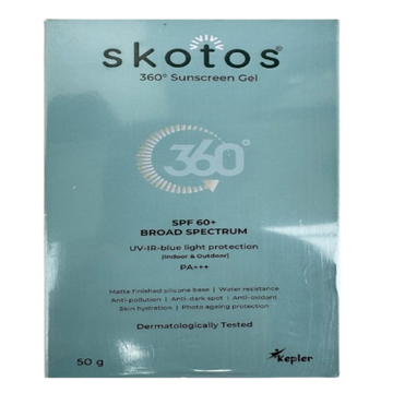 Skotos 360 Block SPF 60+ Sunscreen Gel 50gm
