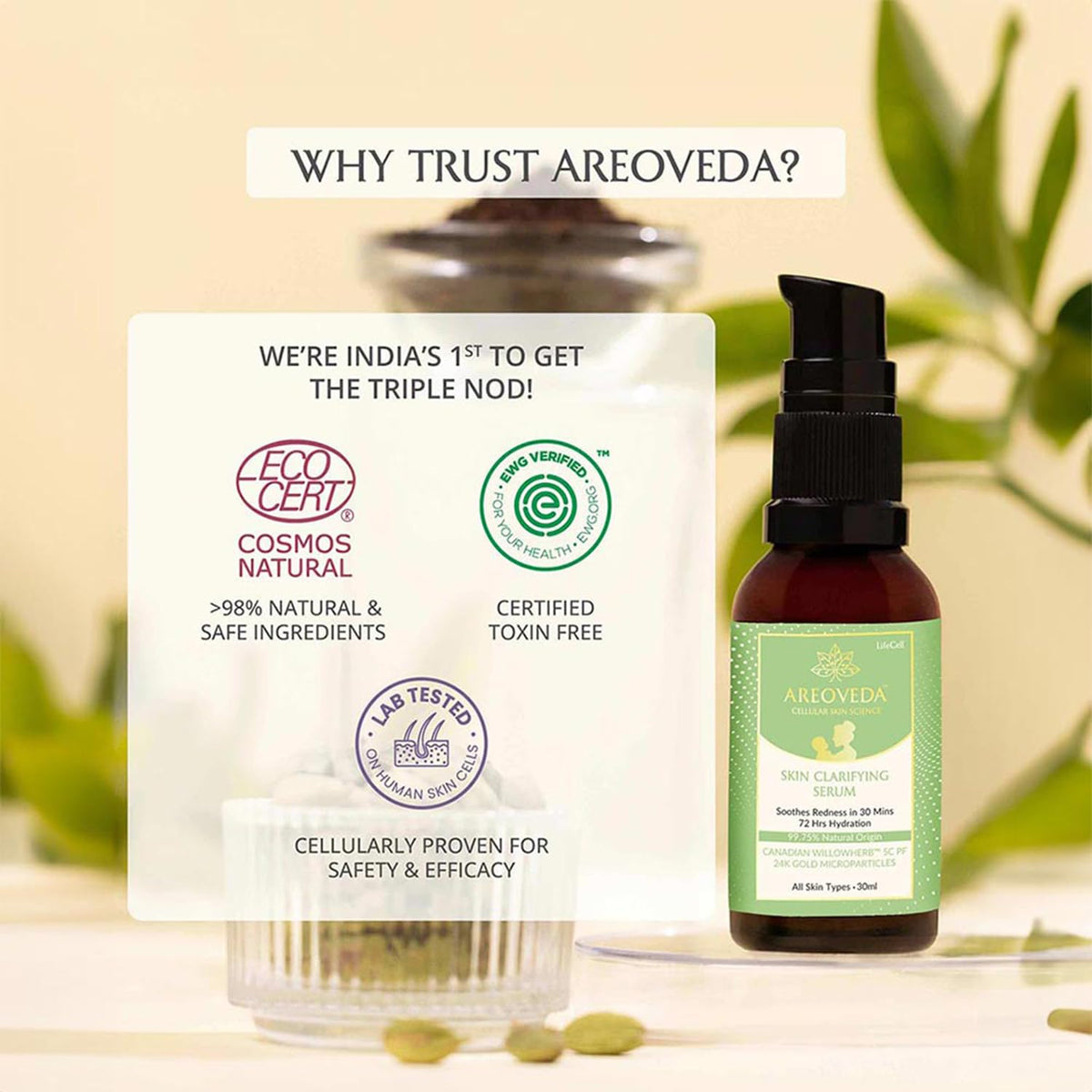 AreoVeda Skin Clarifying Serum 30ml
