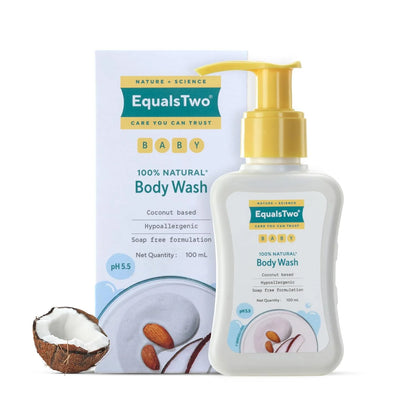 EqualsTwo Baby Body Wash 100ml