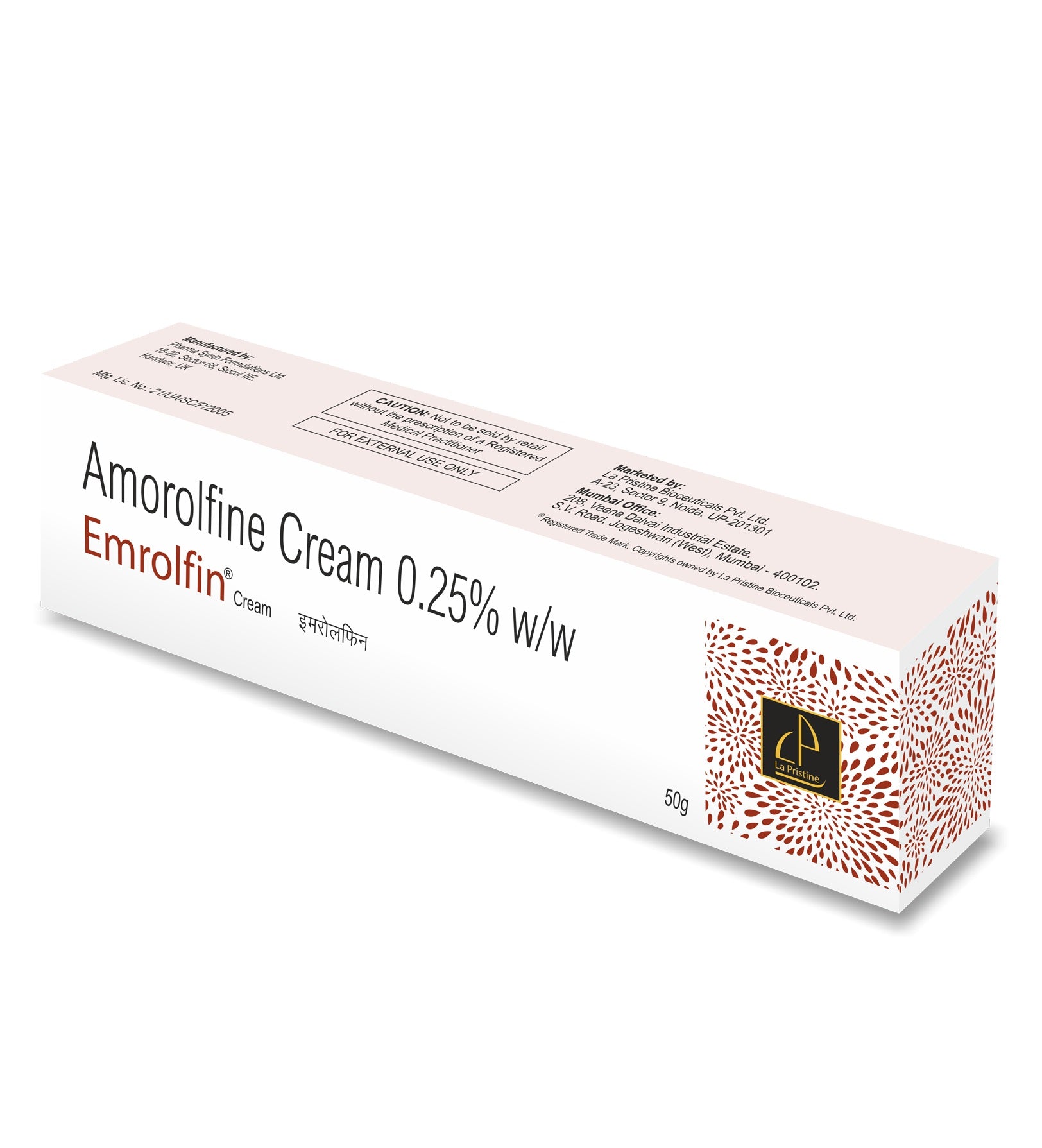 Emrolfin Cream, 50gm