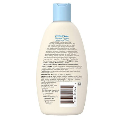 Aveeno Baby Cleansing Therapy Moisturizing Wash 236ml
