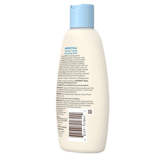 Aveeno Baby Cleansing Therapy Moisturizing Wash 236ml