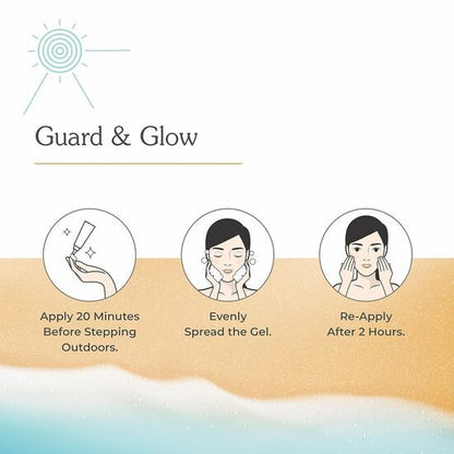 UV Doux Mineral Sunscreen Gel SPF 50+ 50gm
