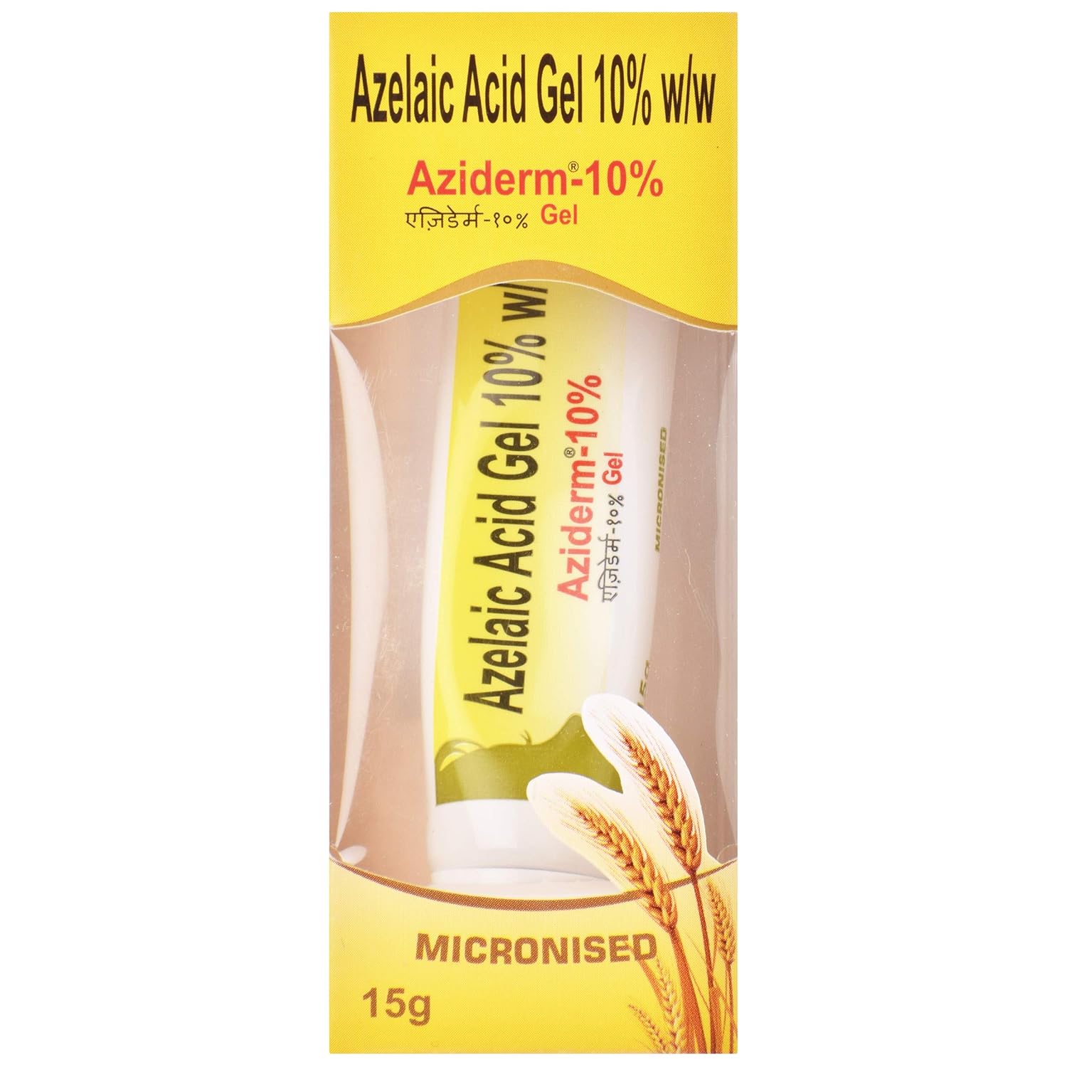 Aziderm 10% gel (15gm)