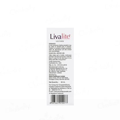 Livalite Lotion, 30ml