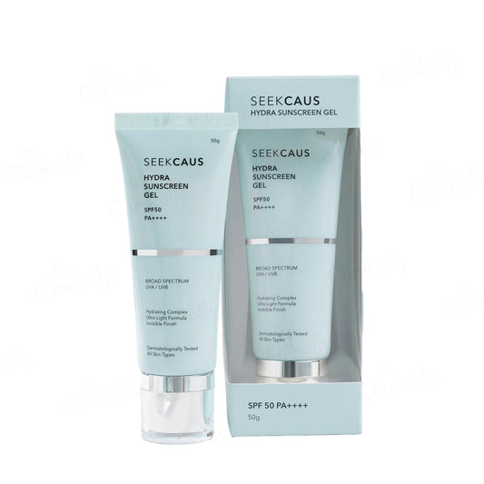 Seekcaus Hydra Sunscreen Gel SPF 50 PA++++, 50gm