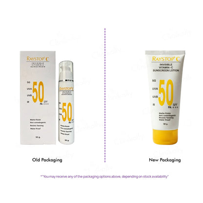 Raystop C Invisible Vitamin-C Sunscreen SPF 50 PA+++ 45gm