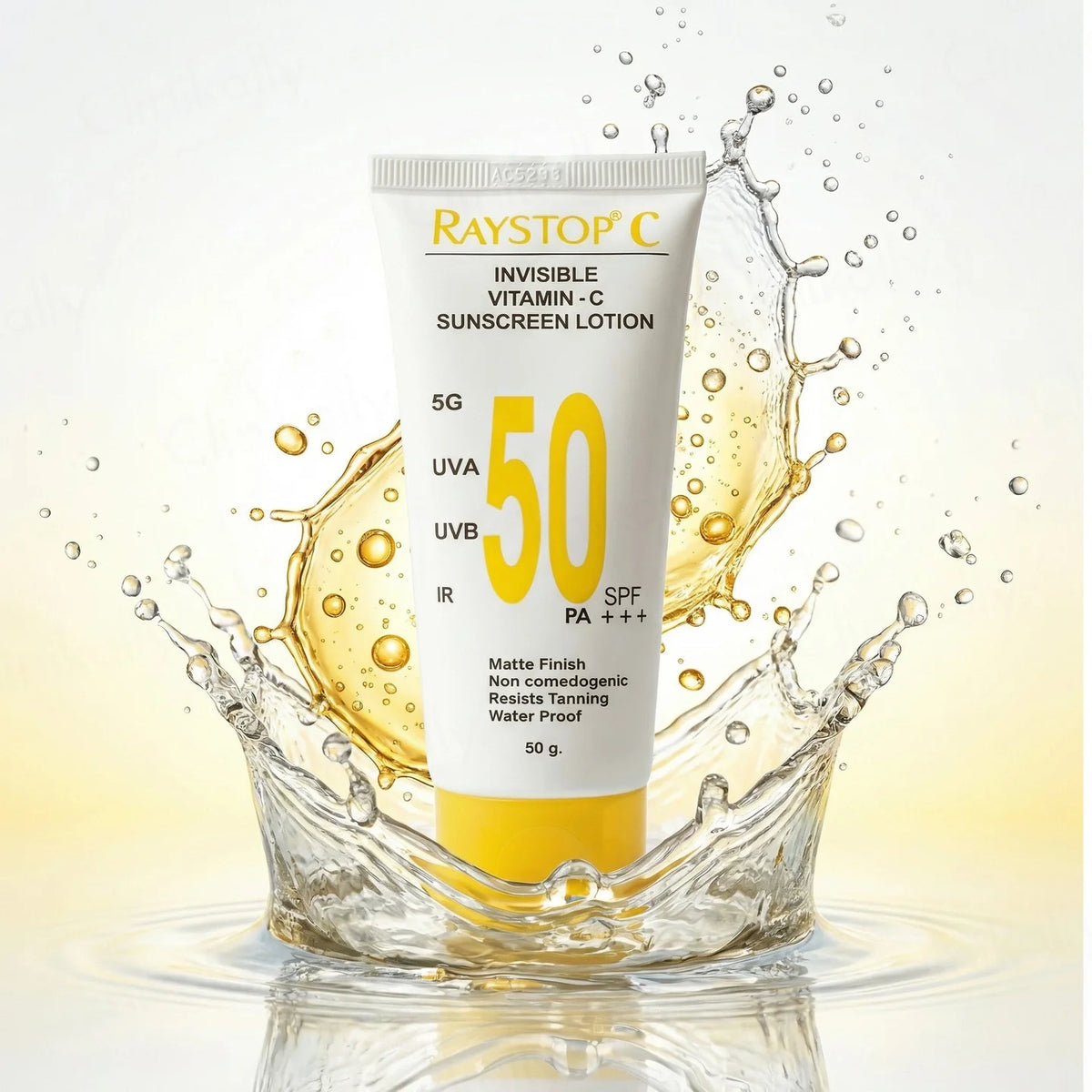 Raystop C Invisible Vitamin-C Sunscreen SPF 50 PA+++ 45gm