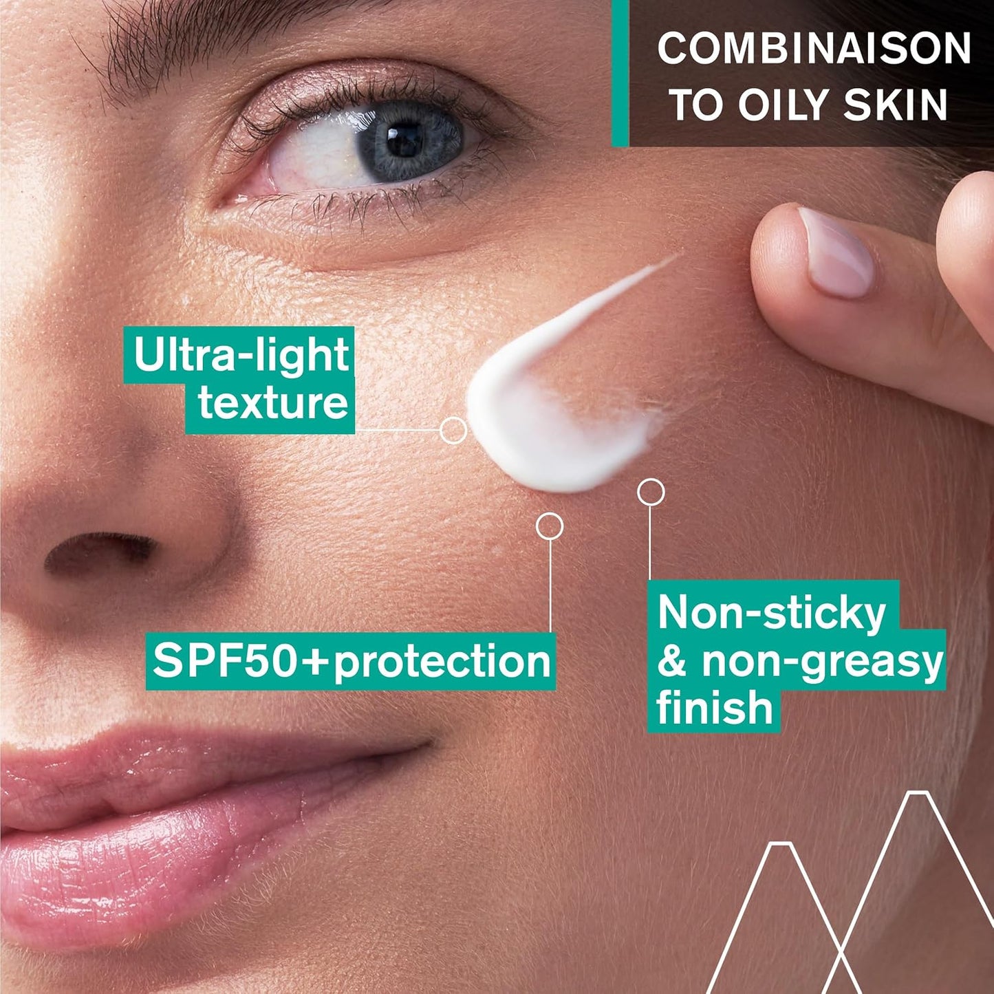 Uriage Hyseac Mattifying Fluid SPF 50+ Moisturizes 50ml