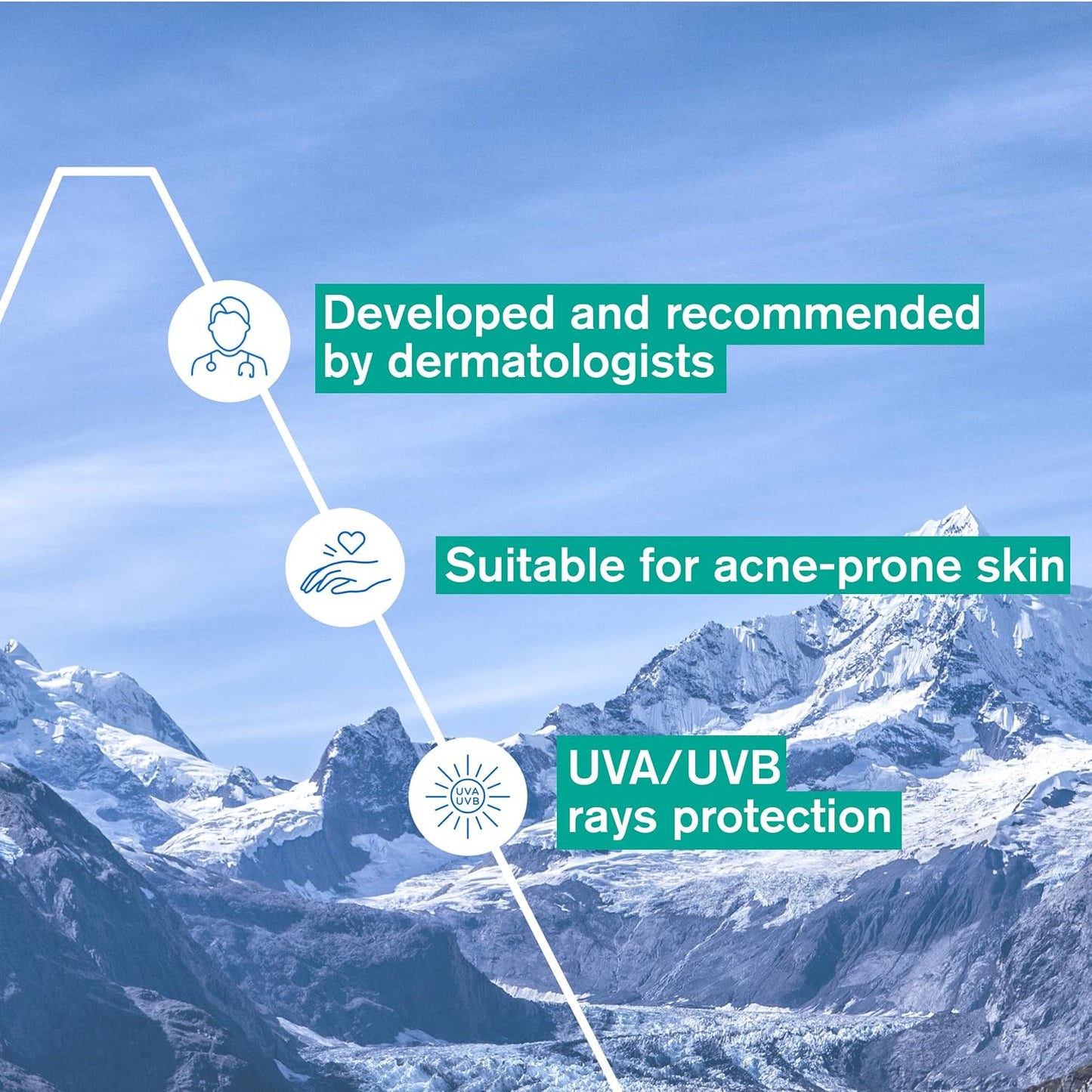Uriage Hyseac Mattifying Fluid SPF 50+ Moisturizes 50ml