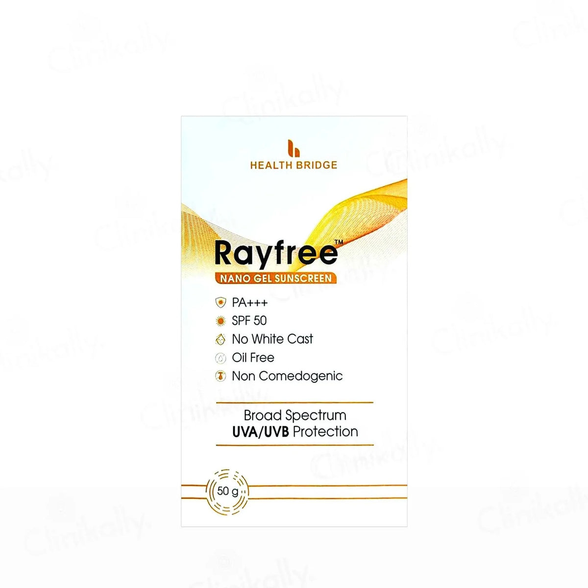 Rayfree Nano Gel Sunscreen SPF 50 PA+++ 50gm