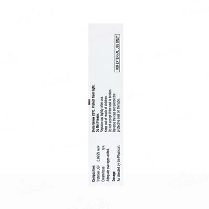 Flawlizo 0.025% Cream 20gm x 2