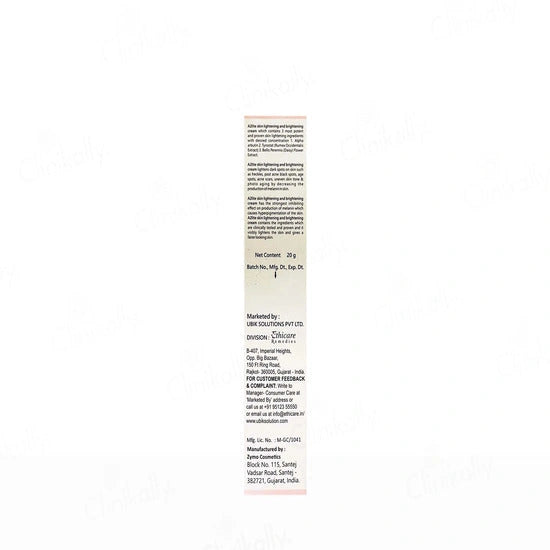 A2 Lite Skin Lightening & Brightening Cream, 20gm
